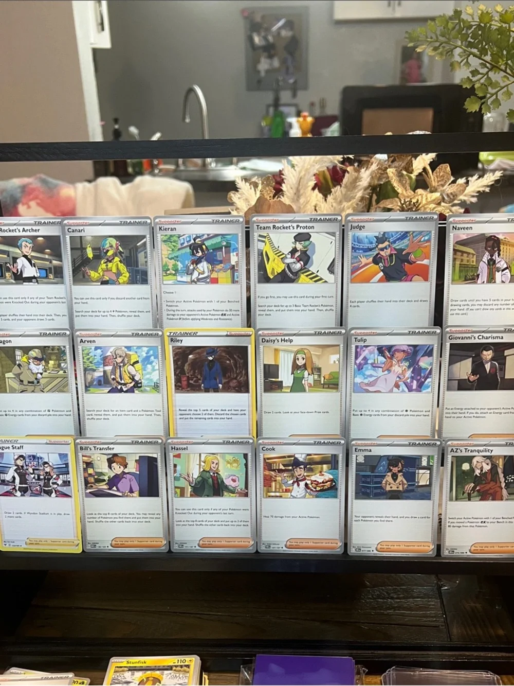 Pokemon 16-Card Lot/ All trainers/ Near Mint. Includes Canari, Team Rocket